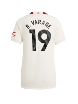 Manchester United Raphael Varane #19 Ausweichtrikot für Frauen 2023-24 Kurzarm